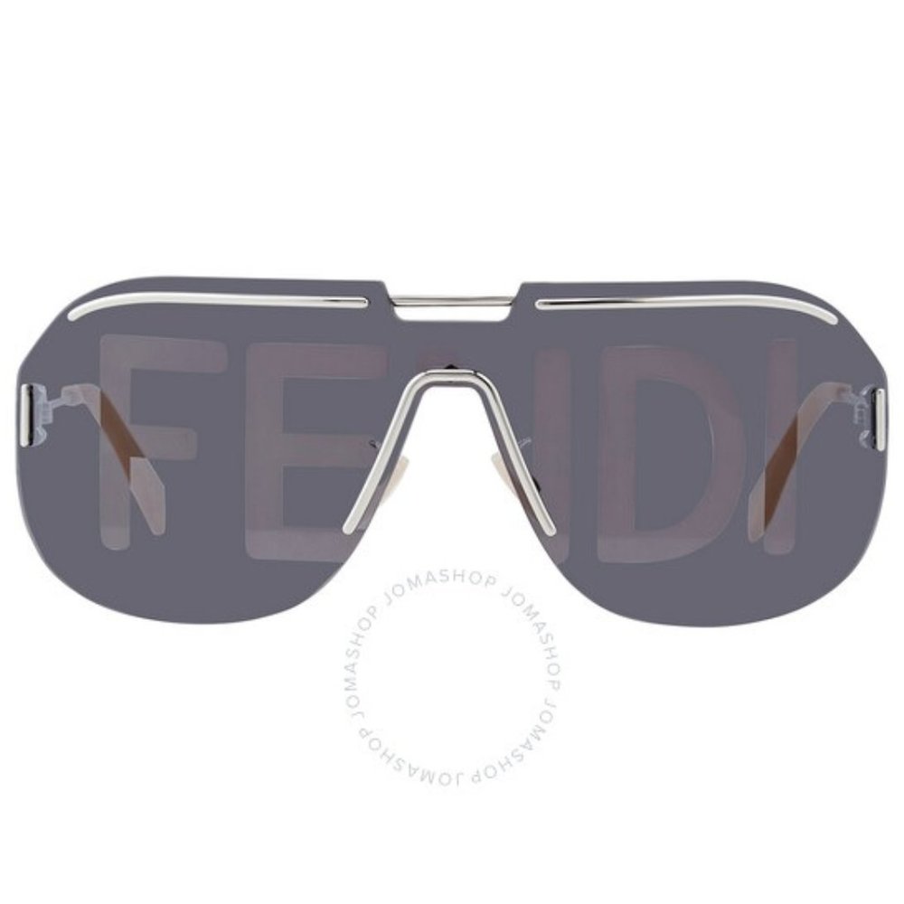 (SOLD) $259 *NEW* FENDI Gray Shield Ladies Sunglasses - Picture 11 of 16